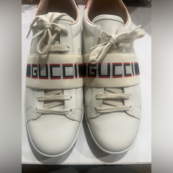 Authentic Gucci Ace Stripe Sneakers - Picture 1 of 8